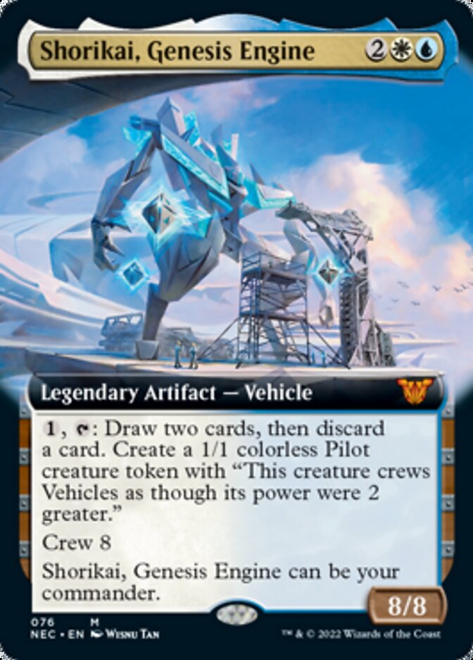 Shorikai, Genesis Engine (Extended) [Kamigawa: Neon Dynasty Commander] | Devastation Store