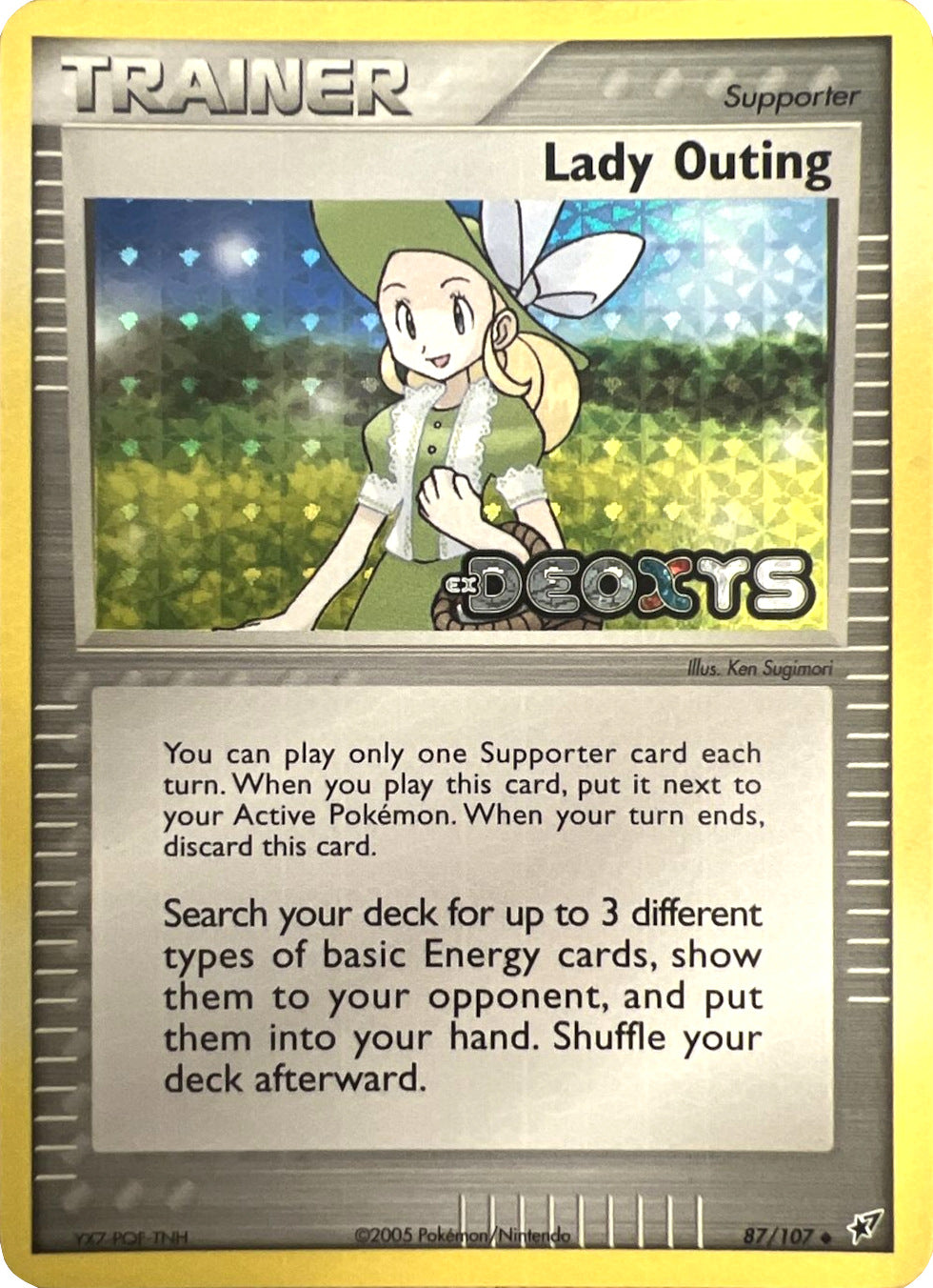 Lady Outing (87/107) (Stamped) [EX: Deoxys] | Devastation Store