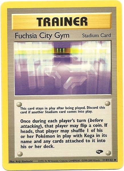 Fuchsia City Gym (114/132) [Gym Challenge Unlimited] | Devastation Store