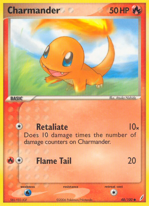 Charmander (48/100) [EX: Crystal Guardians] | Devastation Store