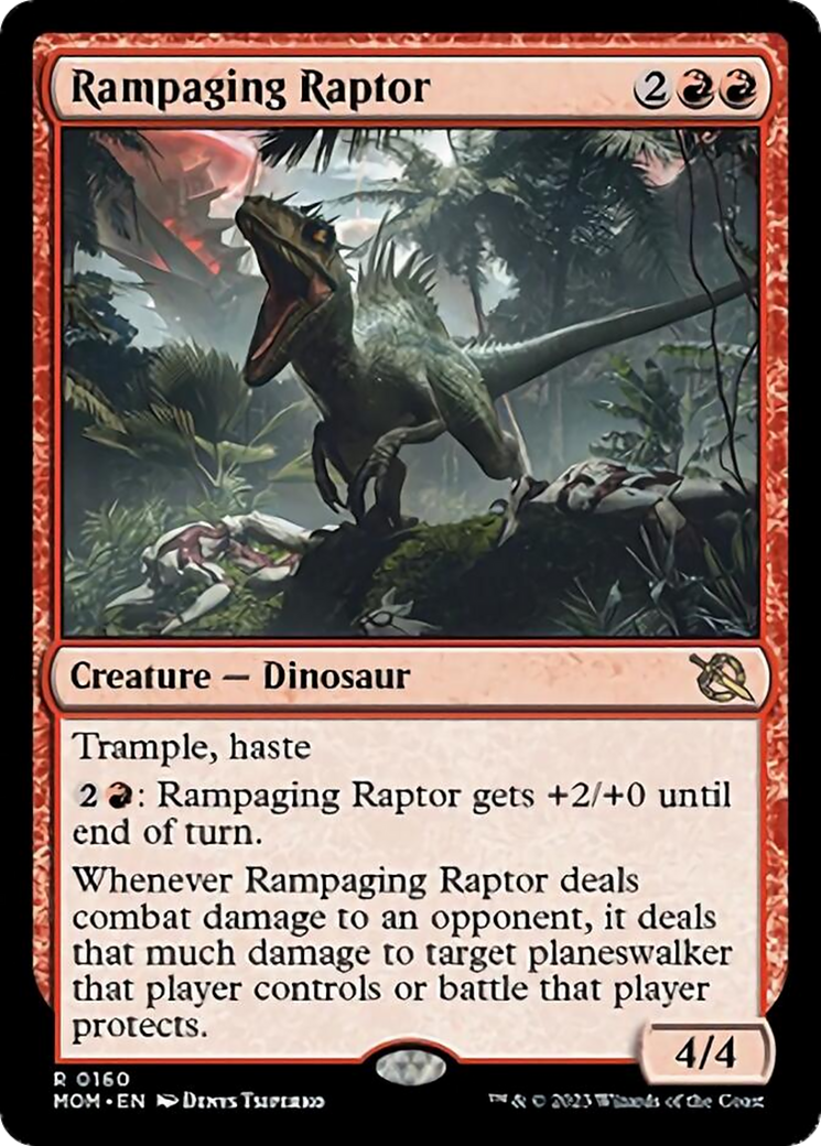 Rampaging Raptor [March of the Machine] | Devastation Store