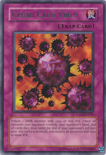 Crush Card Virus [TU01-EN006] Rare | Devastation Store