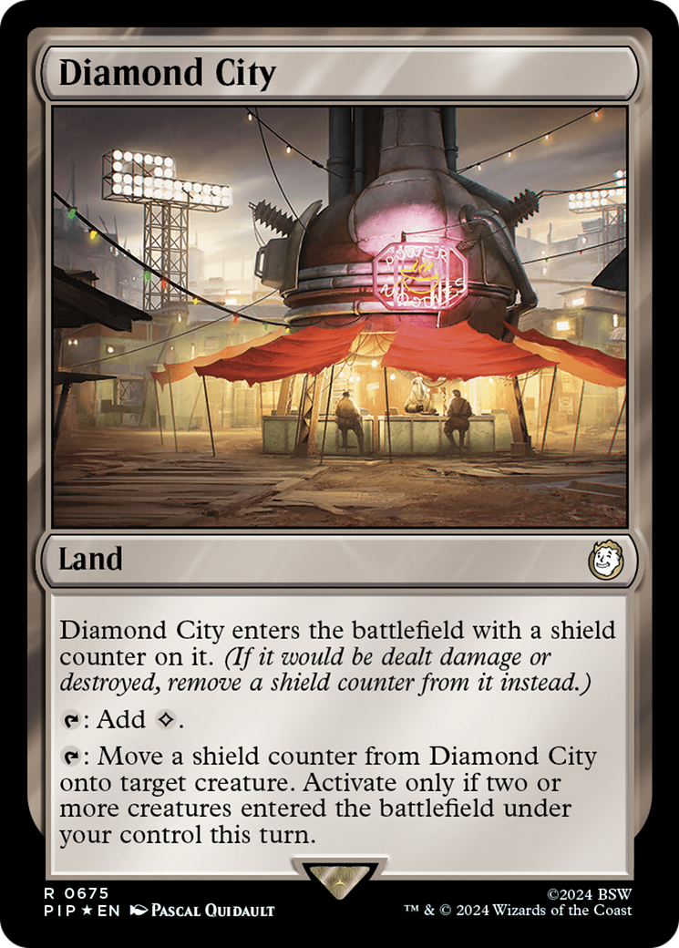 Diamond City (Surge Foil) [Fallout] | Devastation Store