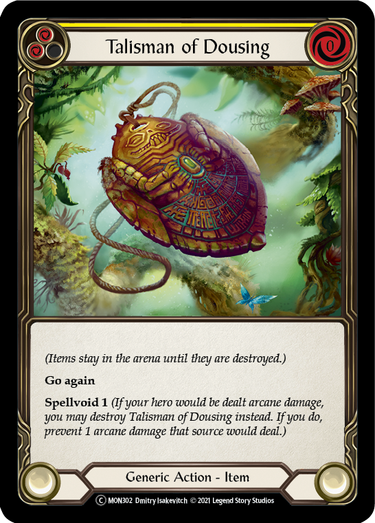 Talisman of Dousing [U-MON302] Unlimited Edition Normal | Devastation Store