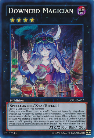 Downerd Magician [LVAL-EN057] Secret Rare | Devastation Store