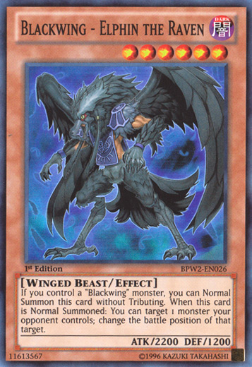 Blackwing - Elphin the Raven [BPW2-EN026] Super Rare | Devastation Store