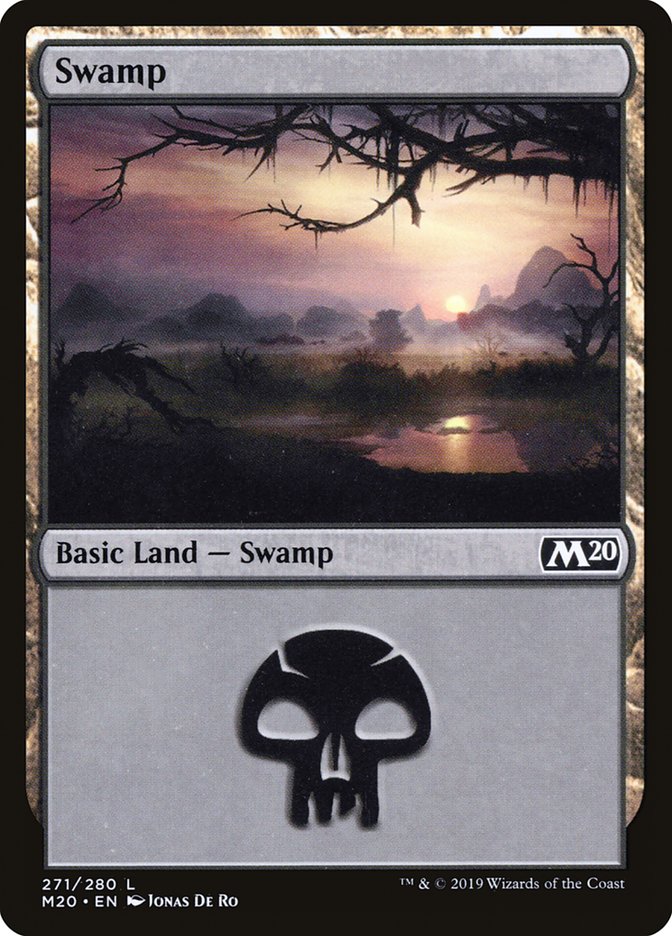 Swamp (271) [Core Set 2020] | Devastation Store