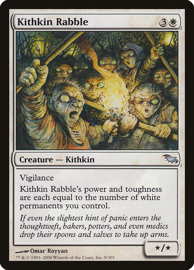 Kithkin Rabble [Shadowmoor] - Devastation Store | Devastation Store