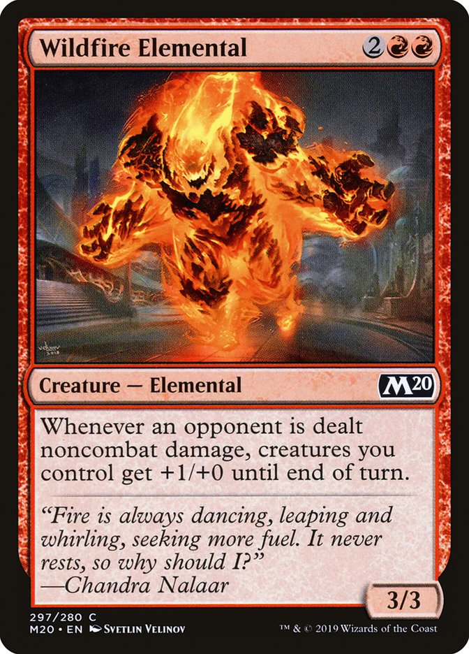 Wildfire Elemental [Core Set 2020] | Devastation Store
