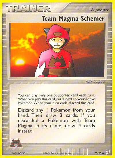 Team Magma Schemer (70/95) [EX: Team Magma vs Team Aqua] | Devastation Store