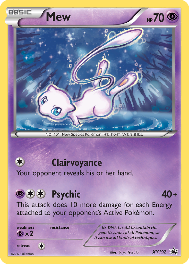 Mew (XY192) [XY: Black Star Promos] | Devastation Store