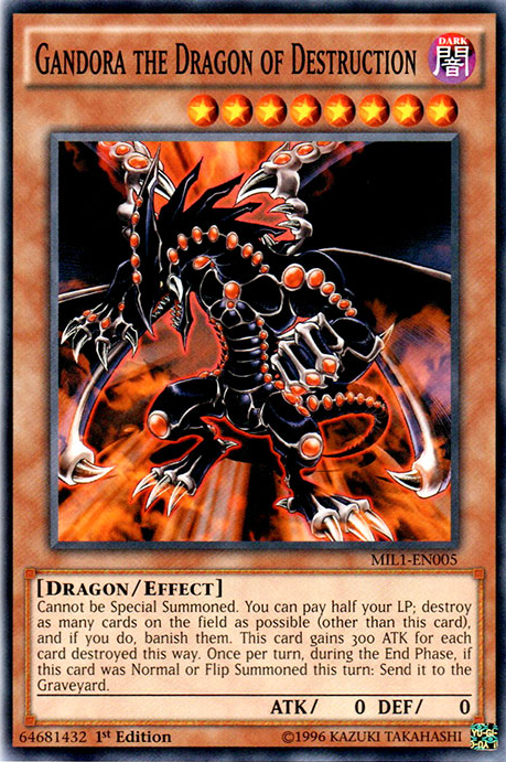 Gandora the Dragon of Destruction [MIL1-EN005] Common | Devastation Store