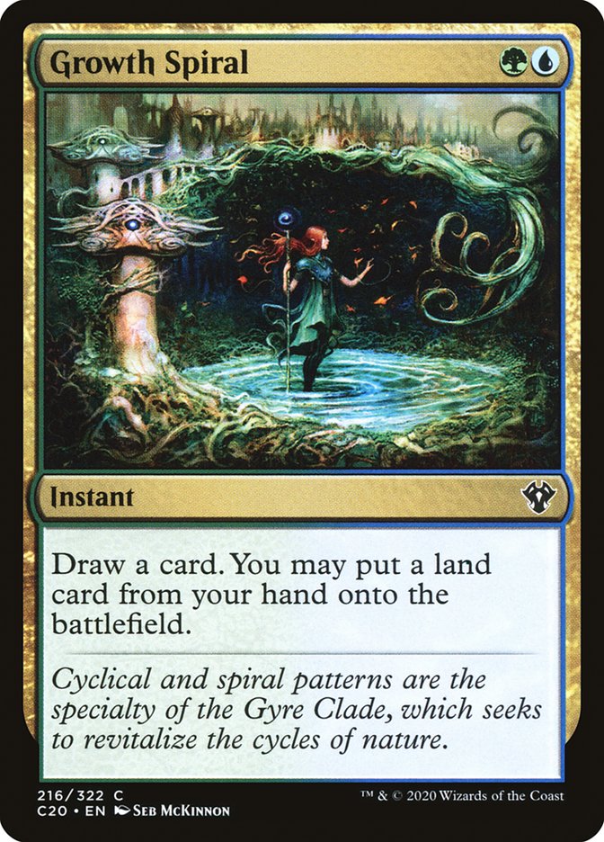 Growth Spiral [Commander 2020] | Devastation Store