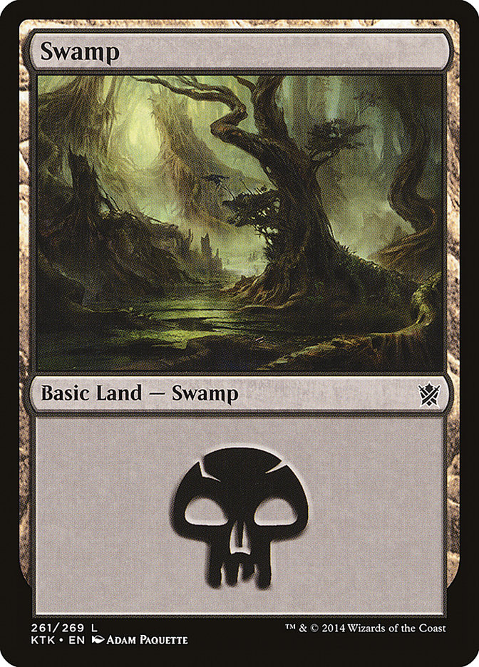 Swamp (261) [Khans of Tarkir] - Devastation Store | Devastation Store