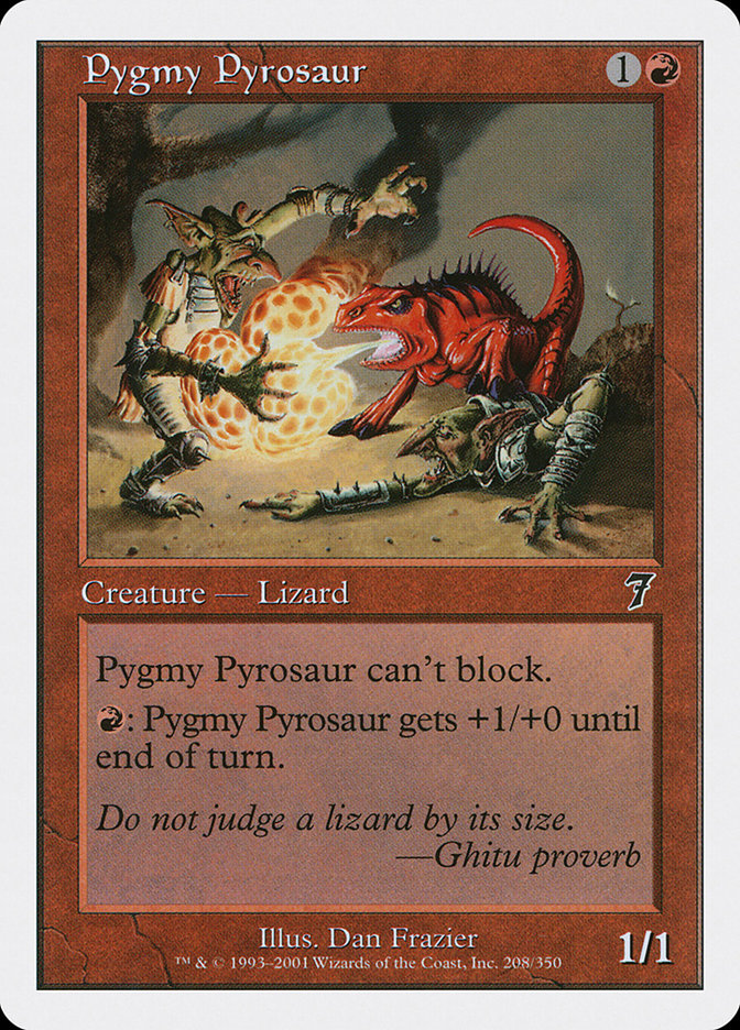 Pygmy Pyrosaur [Seventh Edition] - Devastation Store | Devastation Store