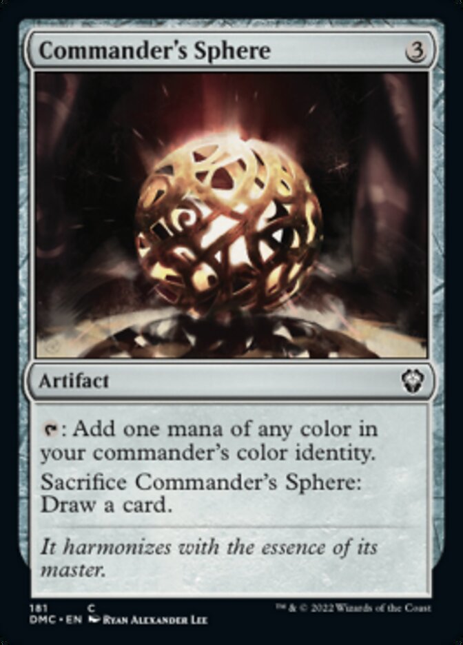 Commander's Sphere [Dominaria United Commander] | Devastation Store