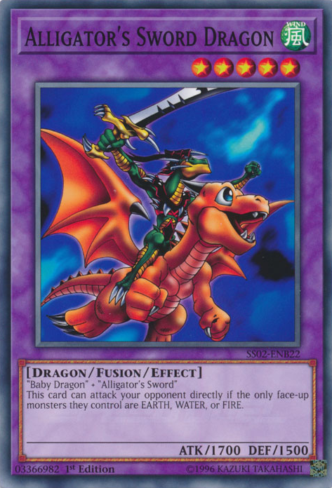 Alligator's Sword Dragon [SS02-ENB22] Common | Devastation Store