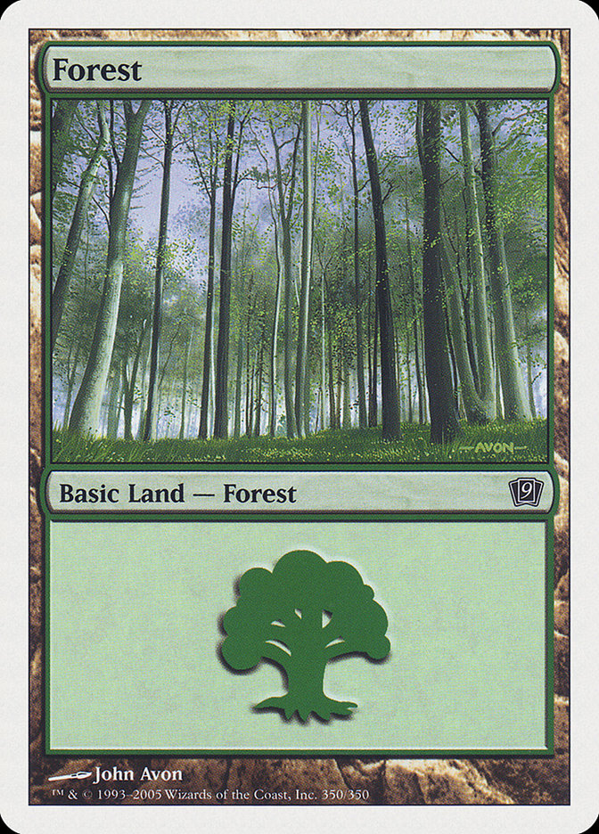 Forest (350) [Ninth Edition] | Devastation Store