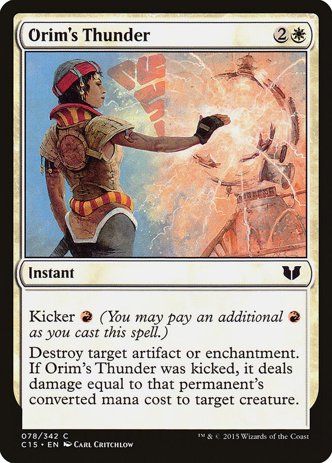 Orim's Thunder [Commander 2015] - Devastation Store | Devastation Store