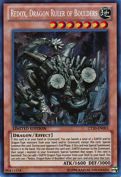 Redox, Dragon Ruler of Boulders [CT10-EN003] Secret Rare | Devastation Store