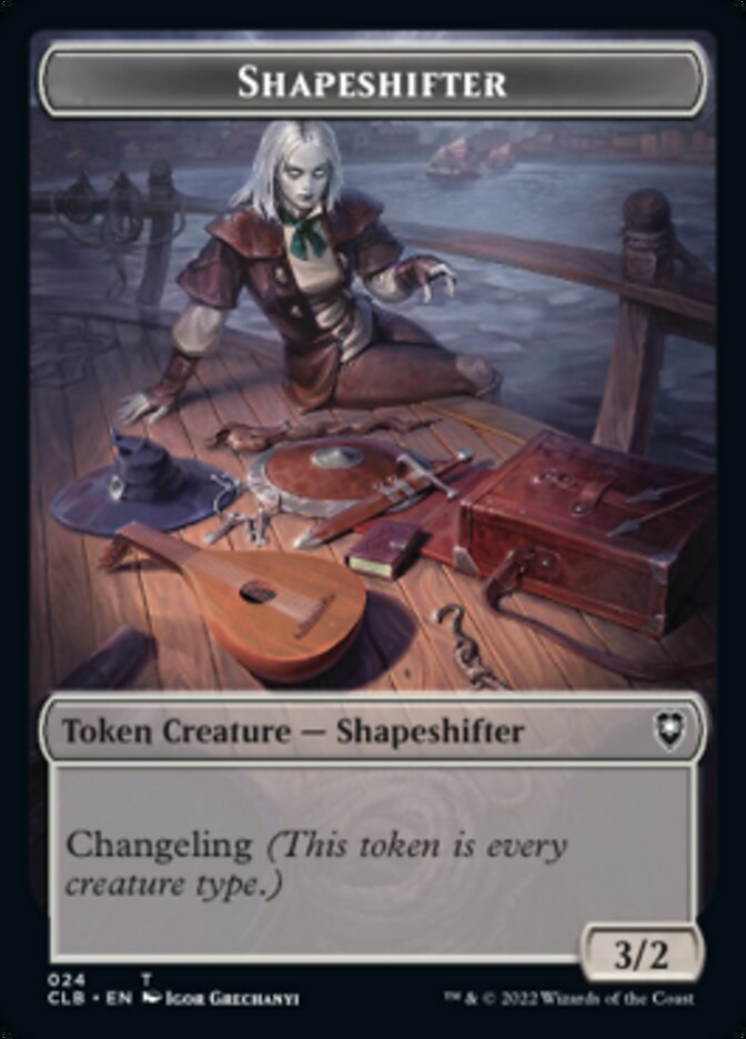 Shapeshifter (024) // Shapeshifter (028) Double-sided Token [Commander Legends: Battle for Baldur's Gate Tokens] | Devastation Store