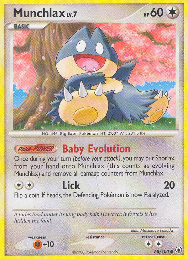 Munchlax (68/100) [Diamond & Pearl: Majestic Dawn] | Devastation Store