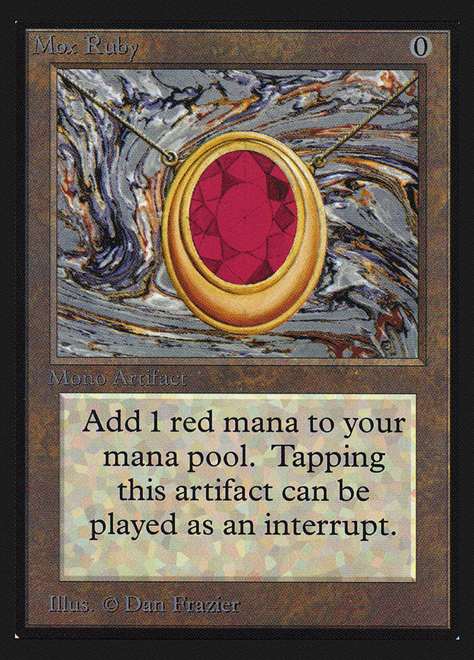 Mox Ruby [International Collectors’ Edition] | Devastation Store