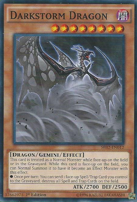 Darkstorm Dragon [SR02-EN012] Common | Devastation Store