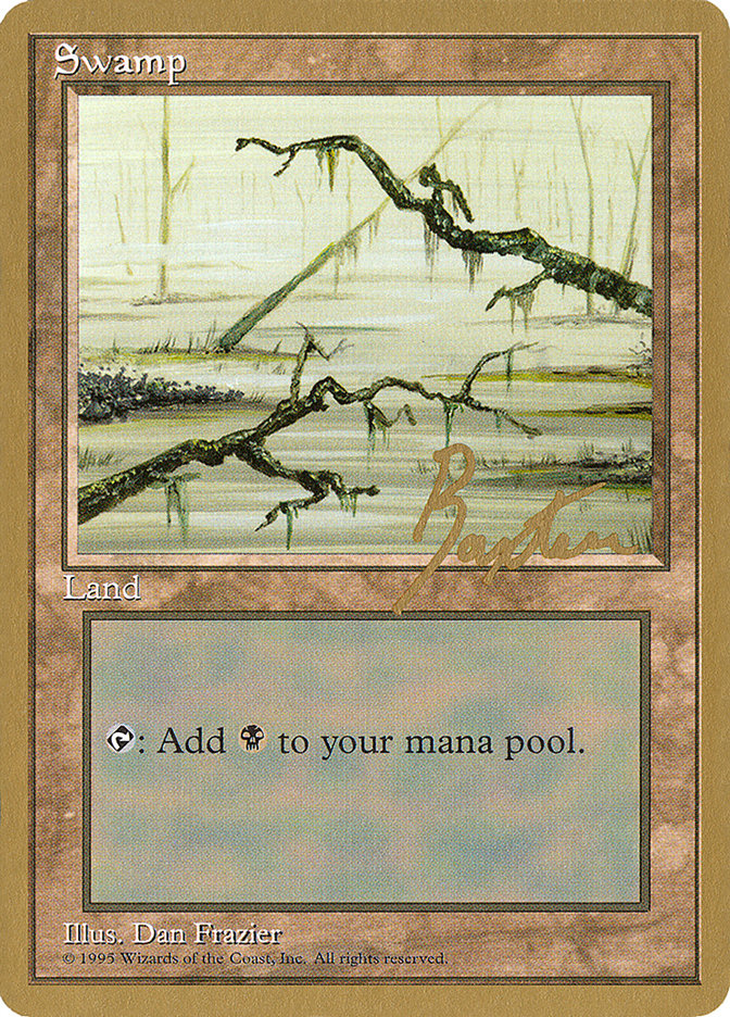 Swamp (gb371) (George Baxter) [Pro Tour Collector Set] | Devastation Store