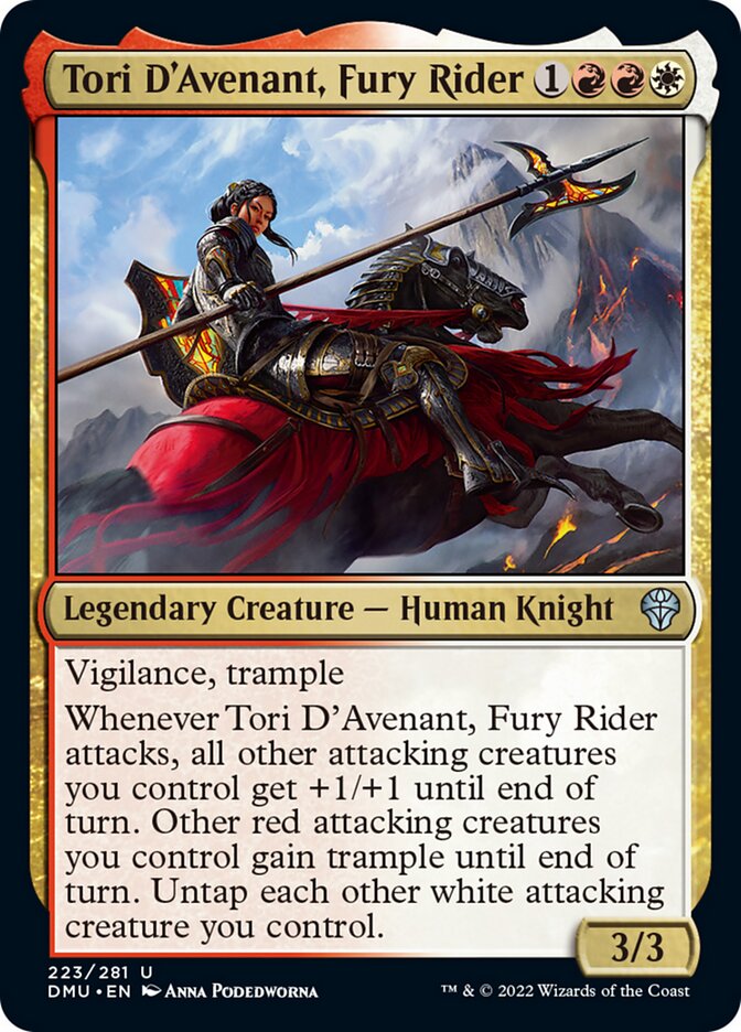 Tori D'Avenant, Fury Rider [Dominaria United] | Devastation Store