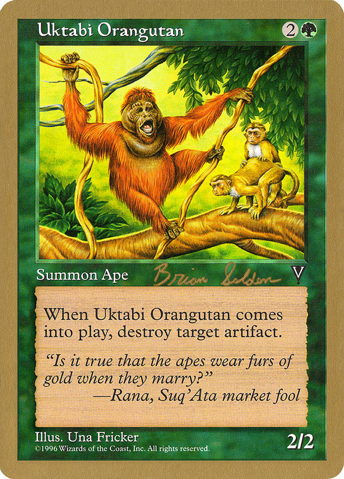 Uktabi Orangutan (Brian Selden) [World Championship Decks 1998] | Devastation Store
