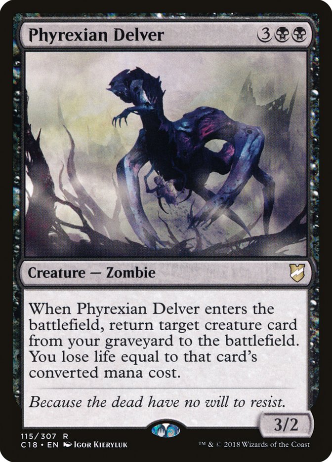 Phyrexian Delver [Commander 2018] | Devastation Store