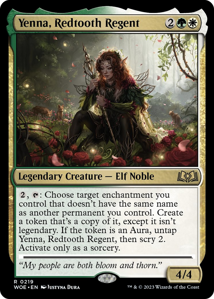 Yenna, Redtooth Regent [Wilds of Eldraine] | Devastation Store