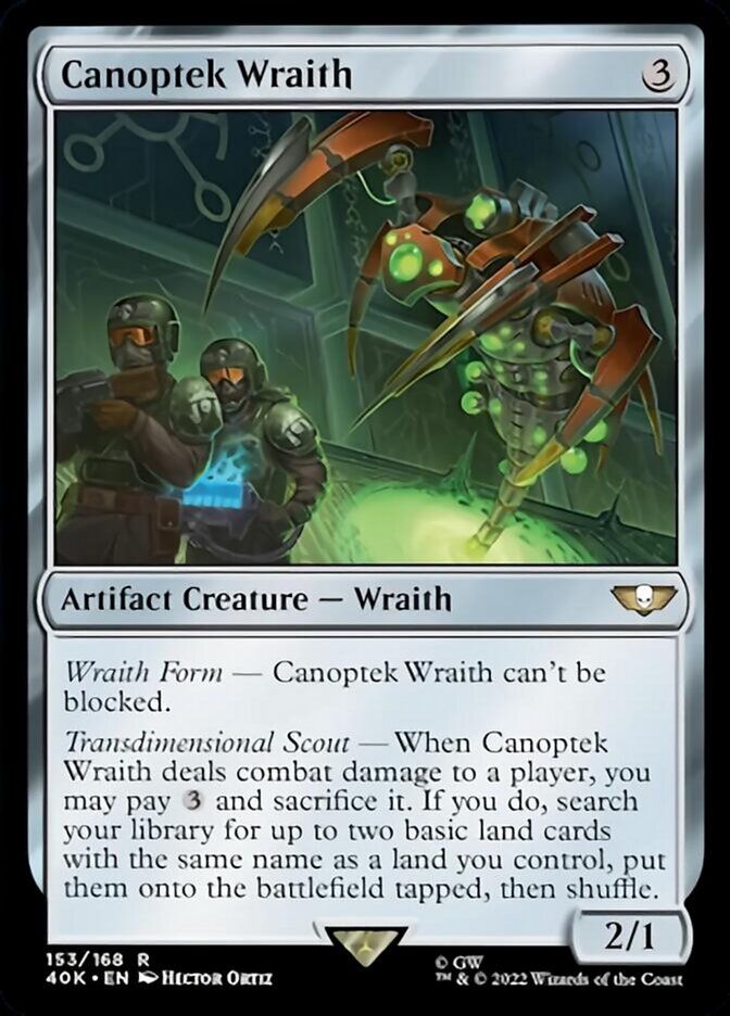 Canoptek Wraith [Universes Beyond: Warhammer 40,000] | Devastation Store