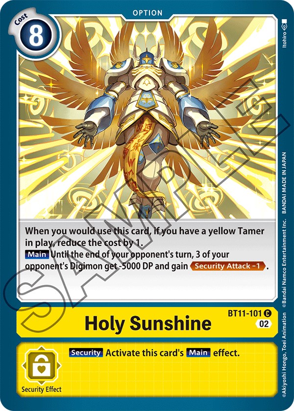 Holy Sunshine [BT11-101] [Dimensional Phase] | Devastation Store