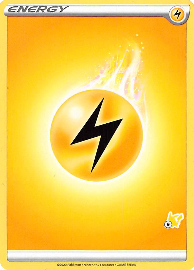 Lightning Energy (Pikachu Stamp #9) [Battle Academy 2022] | Devastation Store