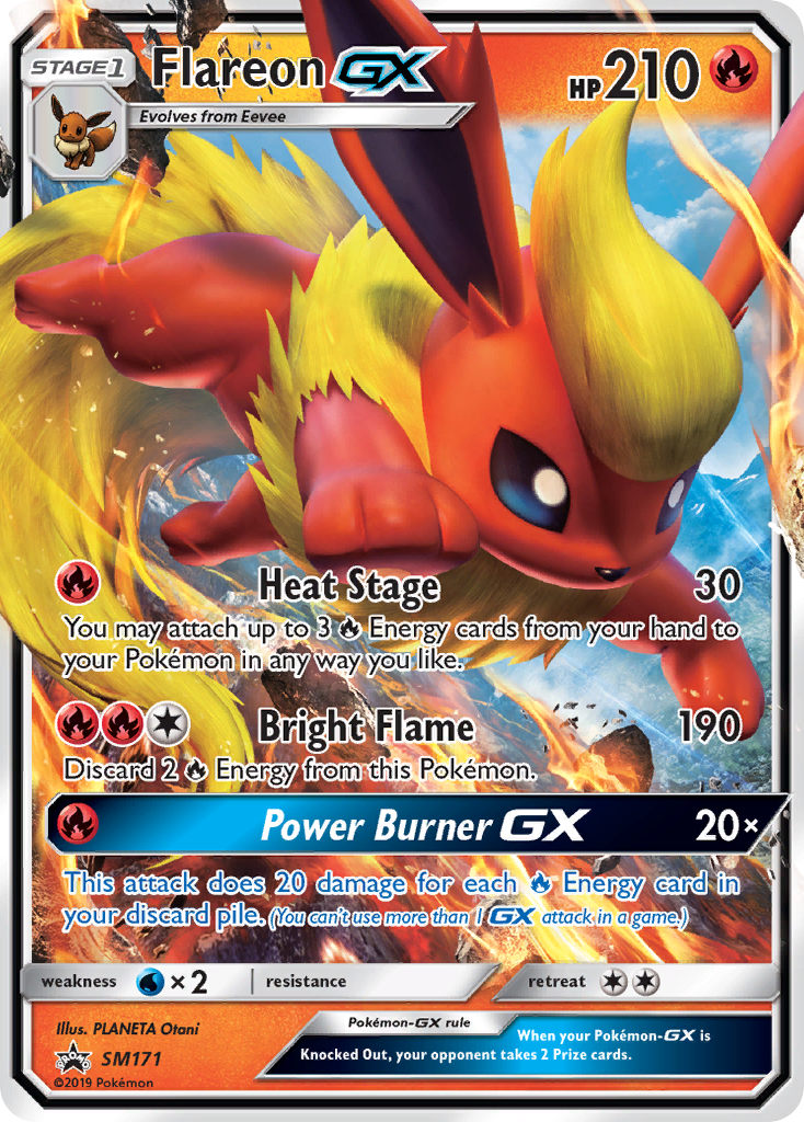 Flareon GX (SM171) [Sun & Moon: Black Star Promos] | Devastation Store