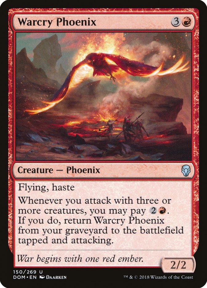 Warcry Phoenix [Dominaria] | Devastation Store