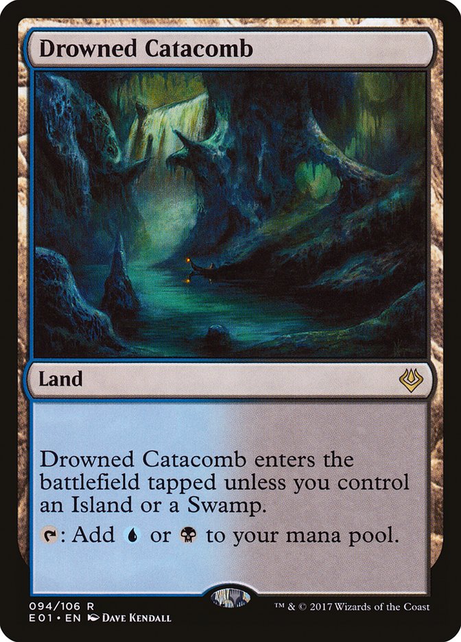Drowned Catacomb [Archenemy: Nicol Bolas] - Devastation Store | Devastation Store