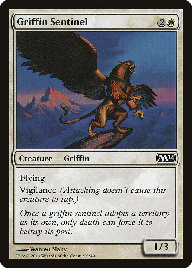 Griffin Sentinel [Magic 2014] | Devastation Store