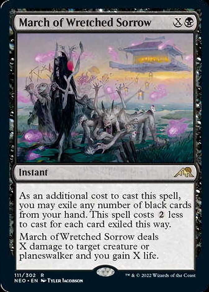 March of Wretched Sorrow [Kamigawa: Neon Dynasty] | Devastation Store