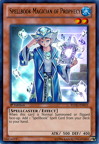 Spellbook Magician of Prophecy [REDU-EN015] Ultra Rare | Devastation Store