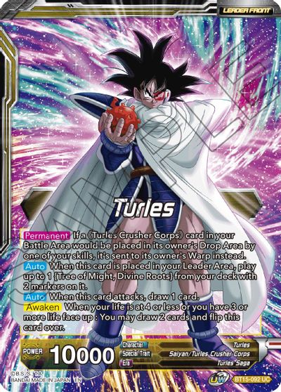 Turles // Turles, Accursed Power [BT15-092] | Devastation Store