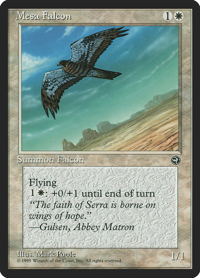 Mesa Falcon (Gulsen Flavor Text) [Homelands] - Devastation Store | Devastation Store