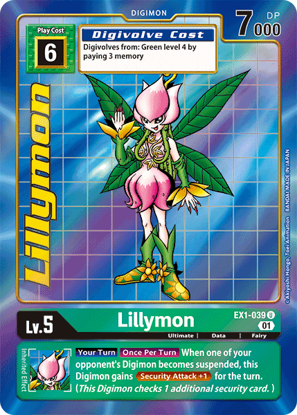 Lillymon [EX1-039] (Alternate Art) [Classic Collection] | Devastation Store