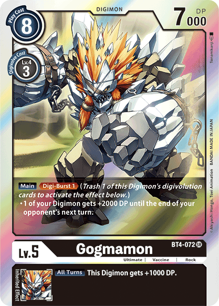 Gogmamon [BT4-072] [Great Legend] | Devastation Store