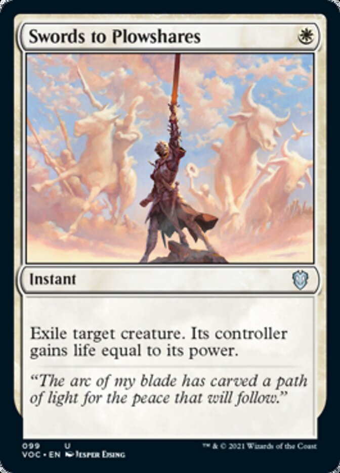 Swords to Plowshares [Innistrad: Crimson Vow Commander] | Devastation Store