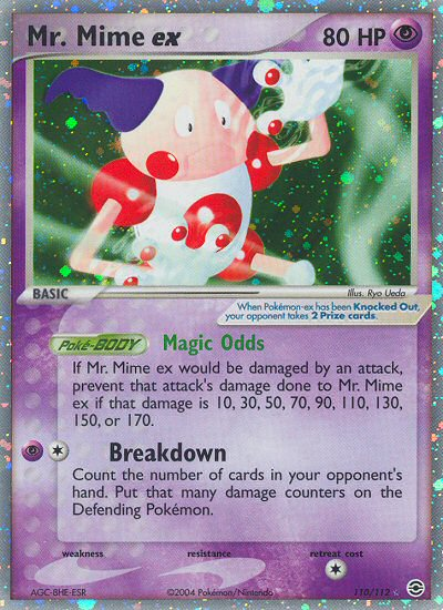 Mr. Mime ex (110/112) [EX: FireRed & LeafGreen] | Devastation Store