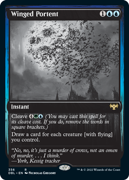 Winged Portent [Innistrad: Double Feature] | Devastation Store