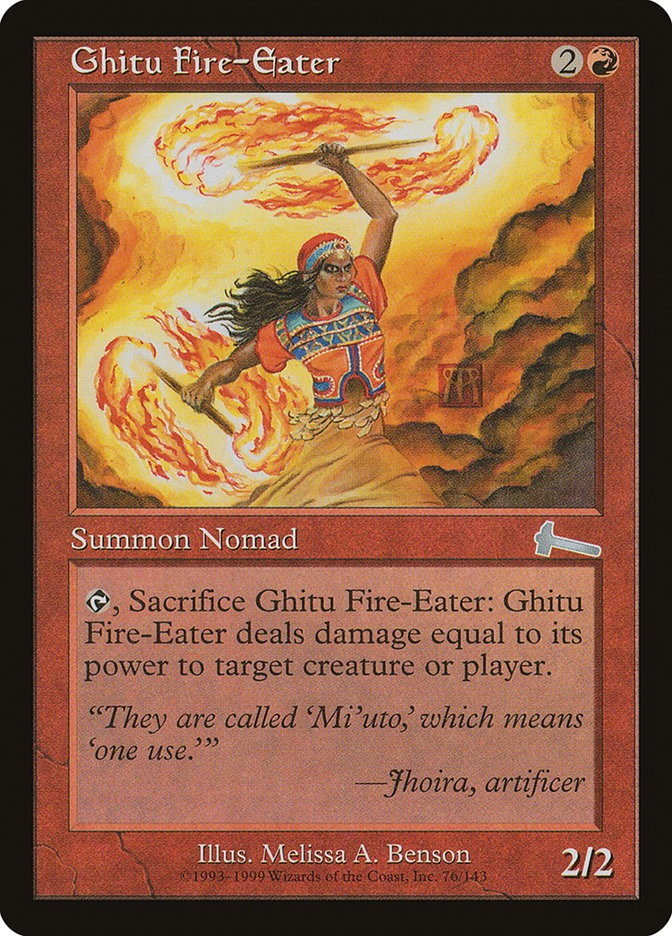 Ghitu Fire-Eater [Urza's Legacy] - Devastation Store | Devastation Store